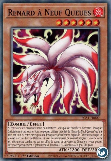 Renard À Neuf Queues (EGS1-FR009) - Nine-Tailed Fox (EGS1-EN009) - Carte Yu-Gi-Oh