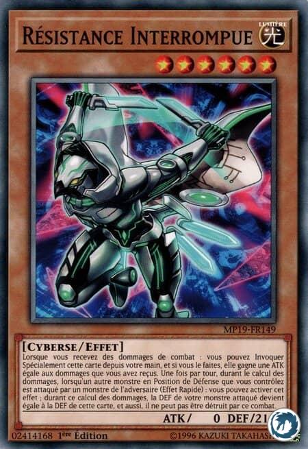 Résistance Interrompue (MP19-FR149) - Interrupt Resistor (MP19-EN149) - Carte Yu-Gi-Oh