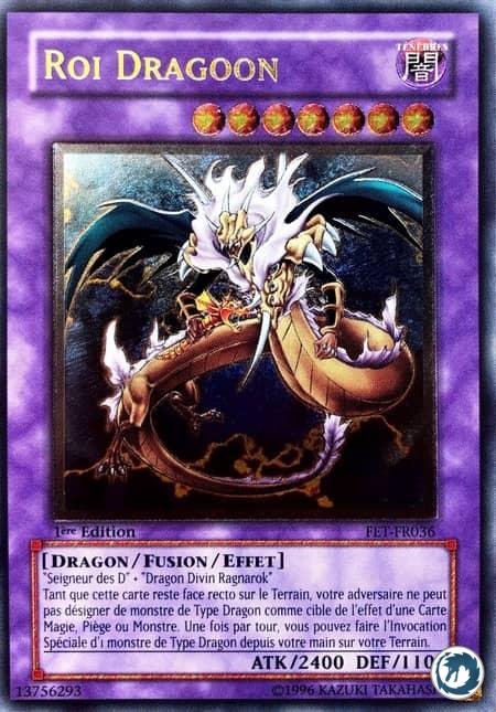 Roi Dragoon (FET-FR036) - King Dragun (FET-EN036) - Carte Yu-Gi-Oh