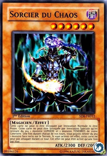 Sorcier Du Chaos (SD6-FR012) - Chaos Sorcerer (SD6-EN012) - Carte Yu-Gi-Oh