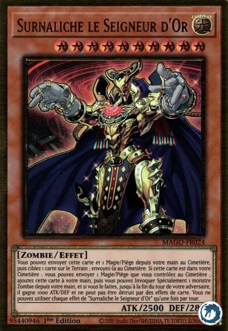 Surnaliche Le Seigneur D'Or (MAGO-FR024) - Eldlich the Golden Lord (MAGO-EN024) - Carte Yu-Gi-Oh