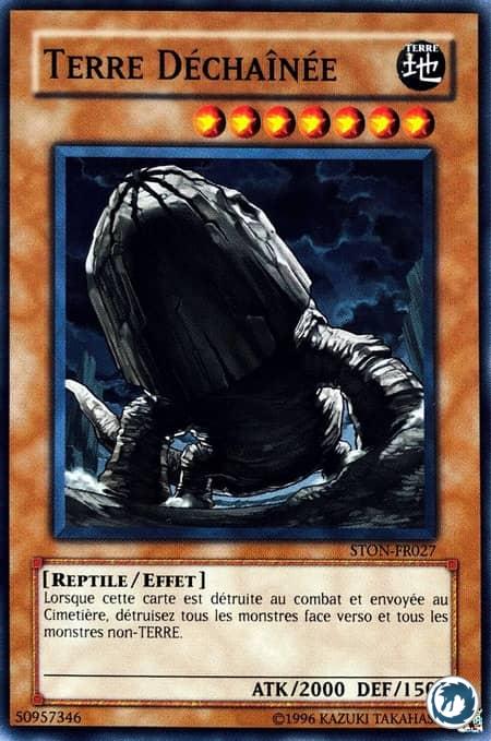 Terre Déchaînée (STON-FR027) - Raging Earth (STON-EN027) - Carte Yu-Gi-Oh