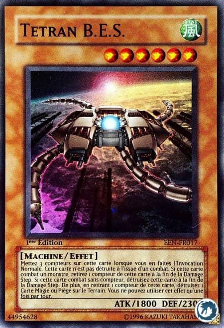 Tetran B.E.S. (EEN-FR017) - B.E.S. Tetran (EEN-EN017) - Carte Yu-Gi-Oh