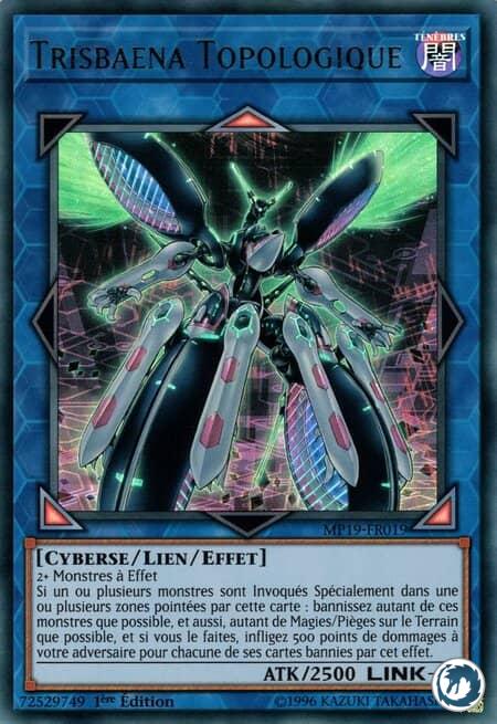 Trisbaena Topologique (MP19-FR019) - Topologic Trisbaena (MP19-EN019) - Carte Yu-Gi-Oh