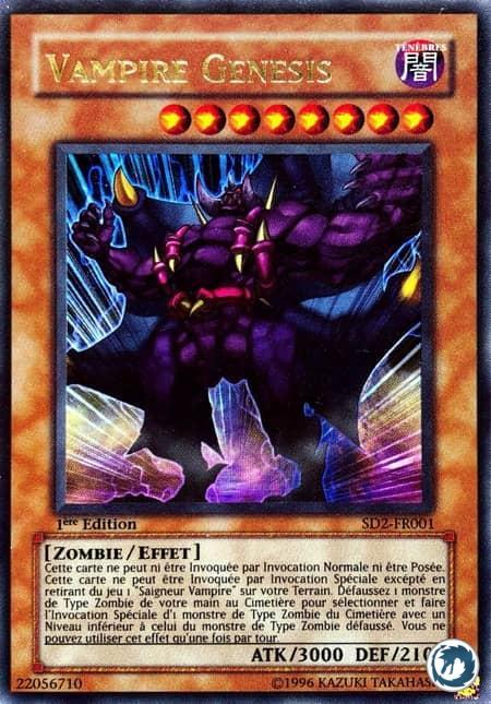 Vampire Genesis (SD2-FR001) - Vampire Genesis (SD2-EN001) - Carte Yu-Gi-Oh