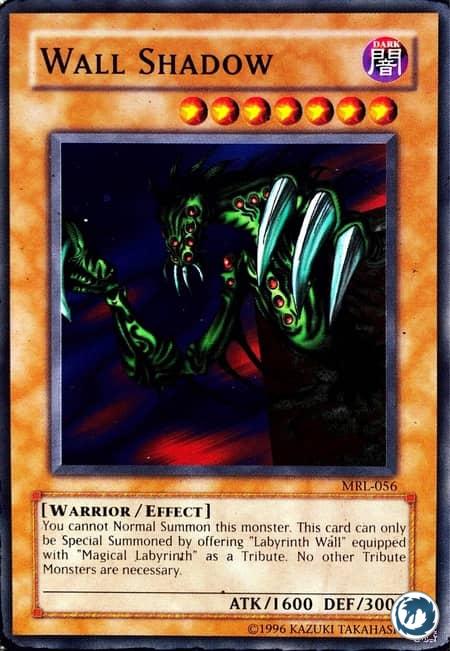 Ombre du Mur (MDM-F056) - Wall Shadow (MRL-056) - Carte Yu-Gi-Oh