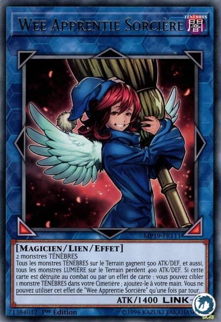 Wee Apprentie Sorcière (MP19-FR111) - Wee Witch's Apprentice (MP19-EN111) - Carte Yu-Gi-Oh