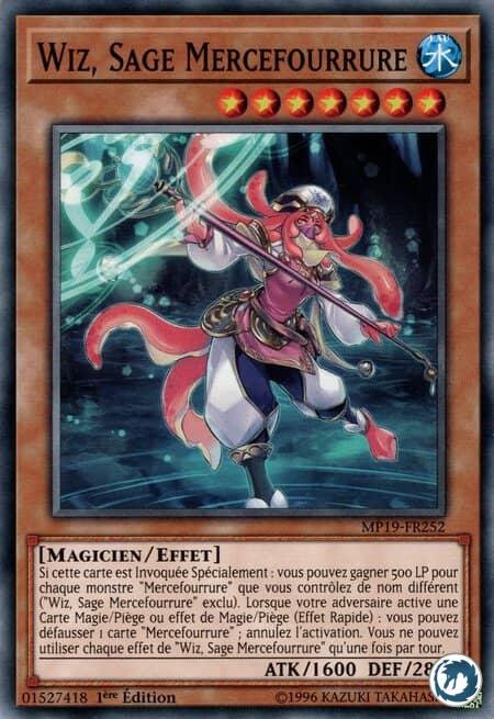 Wiz, Sage Mercefourrure (MP19-FR252) - Wiz, Sage Fur Hire (MP19-EN252) - Carte Yu-Gi-Oh