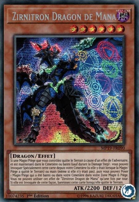 Zirnitron Dragon De Mana (MP19-FR090) - Mana Dragon Zirnitron (MP19-EN090) - Carte Yu-Gi-Oh