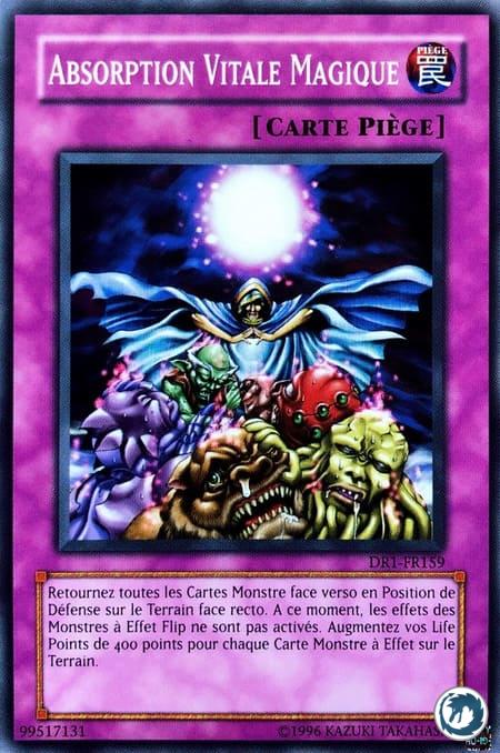 Absorption Vitale Magique (DR1-FR159) - The Spell Absorbing Life (DR1-EN159) - Carte Yu-Gi-Oh