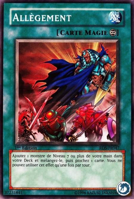 Allègement (RDS-FR047) - Lighten the Load (RDS-EN047) - Carte Yu-Gi-Oh