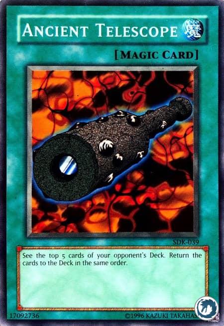 Télescope Ancien (DDK-F036) - Ancient Telescope (SDK-039) - Carte Yu-Gi-Oh