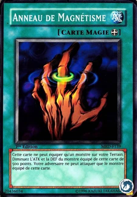 Anneau De Magnétisme (MRD-F139) - Ring of Magnetism (MRD-139) - Carte Yu-Gi-Oh