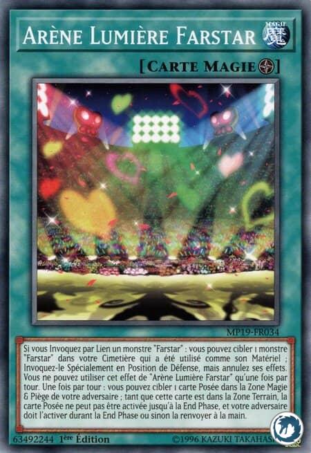 Arène Lumière Farstar (MP19-FR034) - Trickstar Light Arena (MP19-EN034) - Carte Yu-Gi-Oh