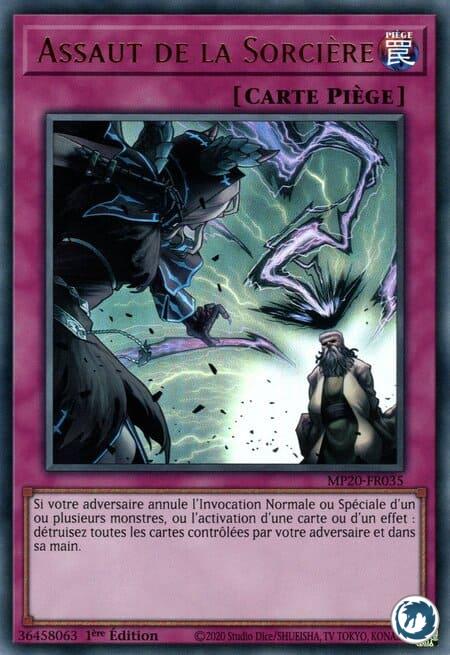 Assaut De la Sorcière (MP20-FR035) - Witch's Strike (MP20-EN035) - Carte Yu-Gi-Oh
