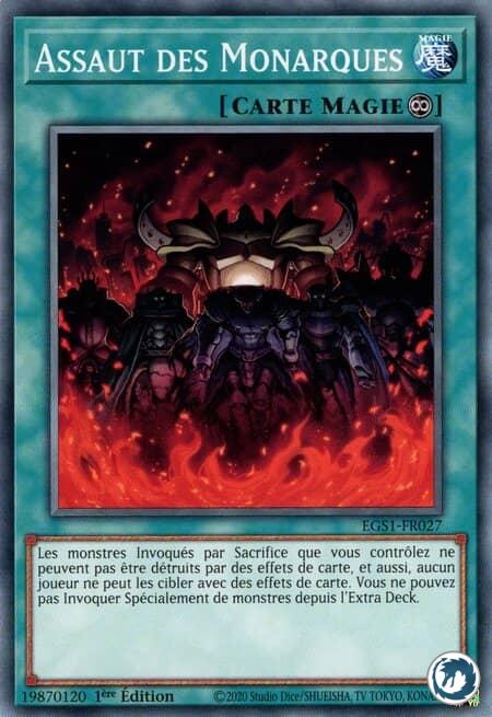 Assaut Des Monarques (EGS1-FR027) - March of the Monarchs (EGS1-EN027) - Carte Yu-Gi-Oh