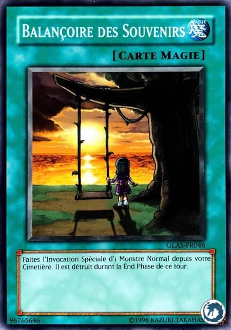 Balançoire Des Souvenirs (GLAS-FR046) - Swing of Memories (GLAS-EN046) - Carte Yu-Gi-Oh