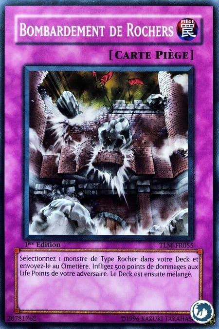 Bombardement De Rochers (TLM-FR055) - Rock Bombardment (TLM-EN055) - Carte Yu-Gi-Oh