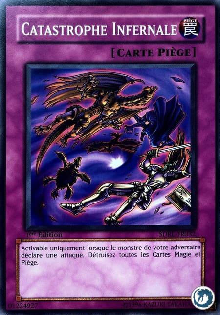 Catastrophe Infernale (SDRL-FR032) - Malevolent Catastrophe (SDRL-EN032) - Carte Yu-Gi-Oh