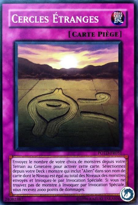 Cercles Etranges (POTD-FR051) - Crop Circles (POTD-EN051) - Carte Yu-Gi-Oh