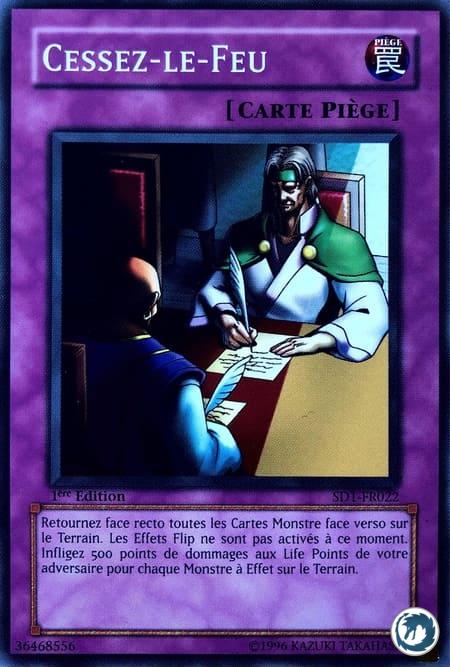 Cessez-Le-Feu (SD1-FR022) - Ceasefire (SD1-EN022) - Carte Yu-Gi-Oh