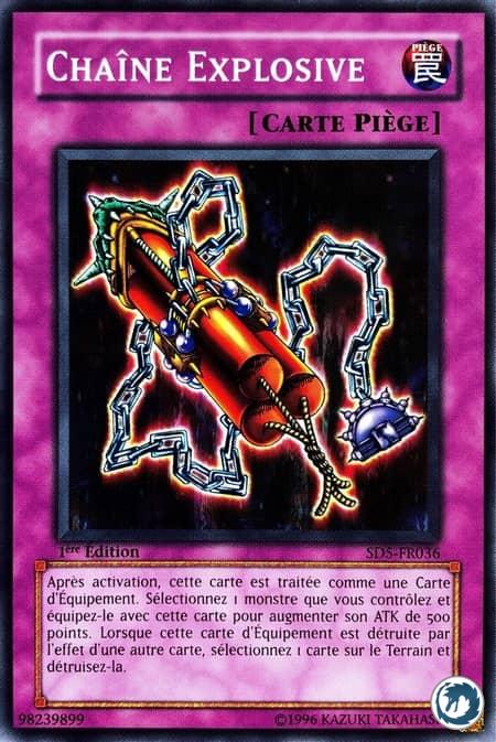 Chaîne Explosive (SD5-FR036) - Blast with Chain (SD5-EN036) - Carte Yu-Gi-Oh
