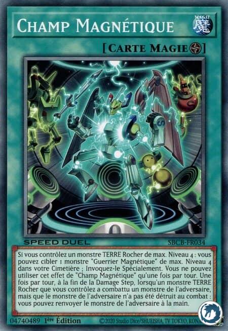 Champ Magnétique (SBCB-FR034) - Magnetic Field (SBCB-EN034) - Carte Yu-Gi-Oh