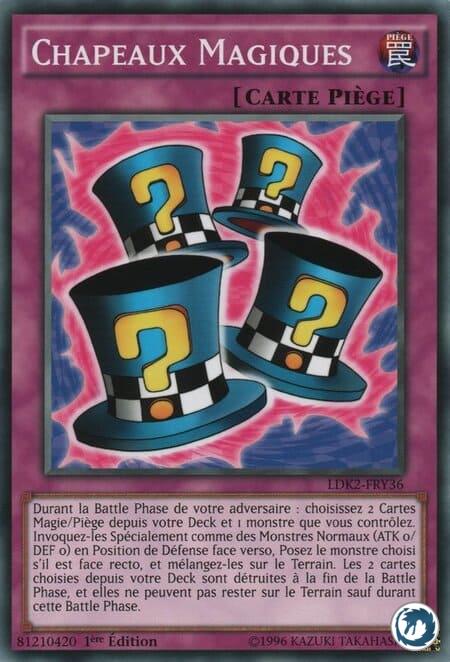 Chapeaux Magiques (LDK2-FRY36) - Magical Hats (LDK2-FRY36) - Carte Yu-Gi-Oh