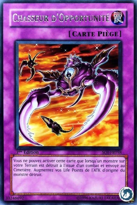 Chasseur D'Opportunité (SOI-FR058) - Option Hunter (SOI-EN058) - Carte Yu-Gi-Oh