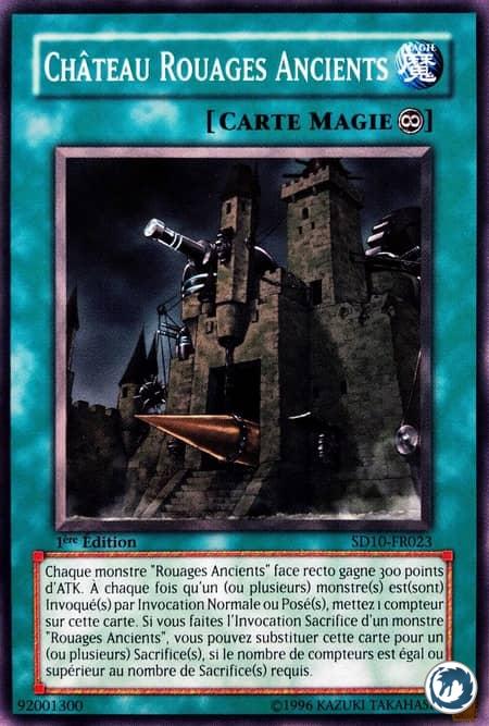 Château Rouages Ancients (SD10-FR023) - Ancient Gear Castle (SD10-EN023) - Carte Yu-Gi-Oh