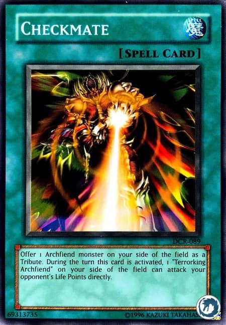 Echec et Mat (DCR-FR089) - Checkmate (DCR-089) - Carte Yu-Gi-Oh