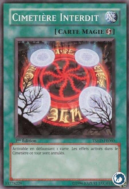 Cimetière Interdit (TSHD-FR060) - Forbidden Graveyard (TSHD-EN060) - Carte Yu-Gi-Oh