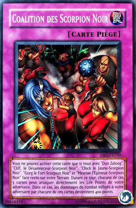 Coalition Des Scorpion Noir (DR1-FR260) - Dark Scorpion Combination (DR1-EN260) - Carte Yu-Gi-Oh