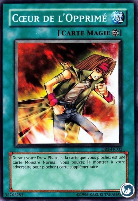 Coeur De L'Opprimé (DR2-FR032) - Heart of the Underdog (DR2-EN032) - Carte Yu-Gi-Oh