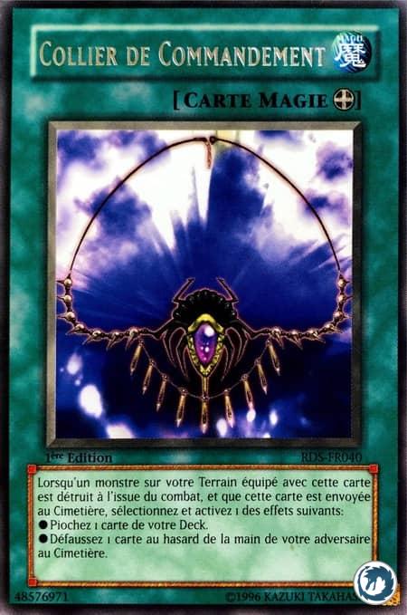 Collier De Commandement (RDS-FR040) - Necklace of Command (RDS-EN040) - Carte Yu-Gi-Oh