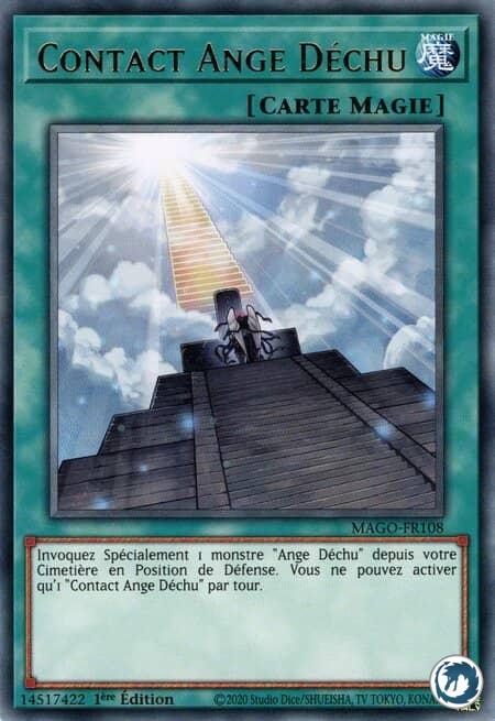 Contact Ange Déchu (MAGO-FR108) - Darklord Contact (MAGO-EN108) - Carte Yu-Gi-Oh