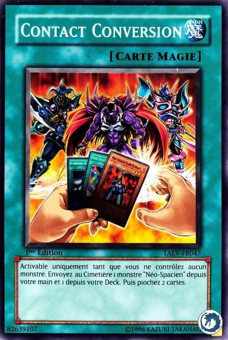 Contact Conversion (TAEV-FR047) - Convert Contact (TAEV-EN047) - Carte Yu-Gi-Oh