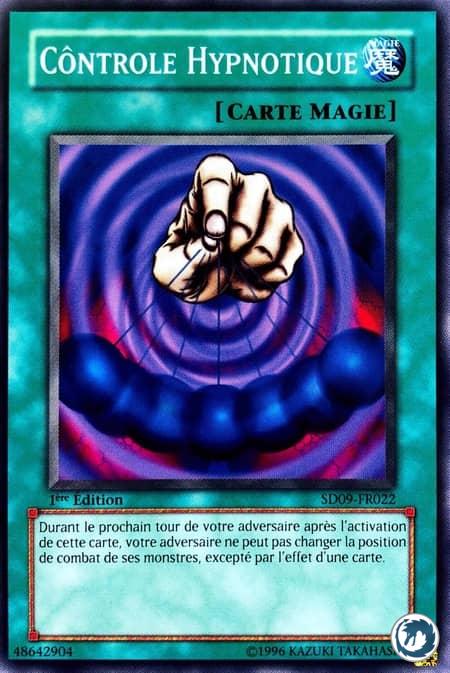 Contrôle Hypnotique (SD09-FR022) - Mesmeric Control (SD09-EN022) - Carte Yu-Gi-Oh