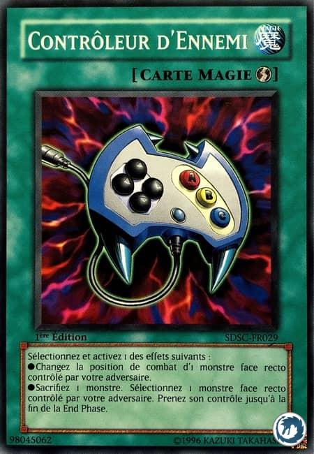 Contrôleur D'Ennemi (SDSC-FR029) - Enemy Controller (SDSC-EN029) - Carte Yu-Gi-Oh