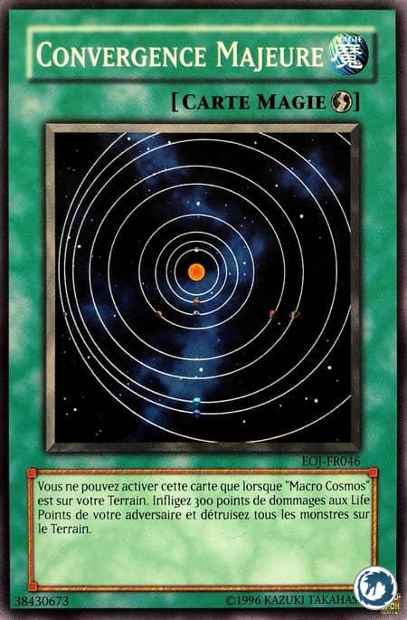 Convergence Majeure (EOJ-FR046) - Grand Convergence (EOJ-EN046) - Carte Yu-Gi-Oh