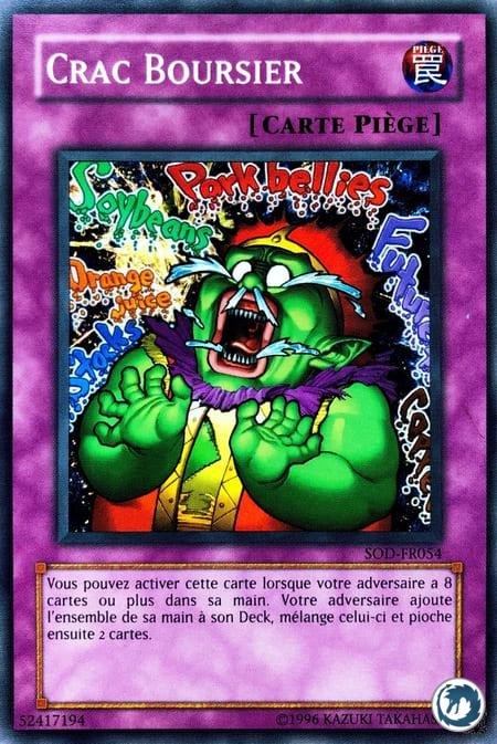 Crac Boursier (SOD-FR054) - Heavy Slump (SOD-EN054) - Carte Yu-Gi-Oh