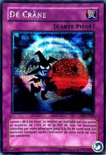 Dé-Crâne (TSC-F003) - Skull Dice (TSC-003) - Carte Yu-Gi-Oh