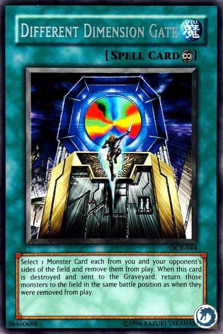 Barrière vers une Autre Dimension (DCR-FR044) - Different Dimension Gate (DCR-044) - Carte Yu-Gi-Oh