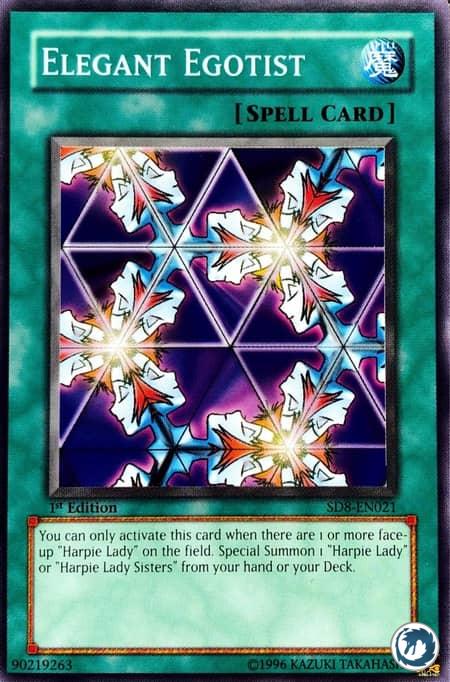 Egotiste Elégant (SD8-FR021) - Elegant Egotist (SD8-EN021) - Carte Yu-Gi-Oh
