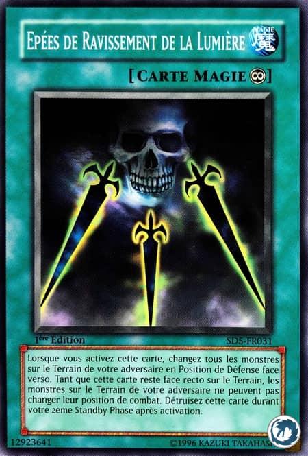 Epées De Ravissement De La Lumière (SD5-FR031) - Swords Of Concealing Light (SD5-EN031) - Carte Yu-Gi-Oh