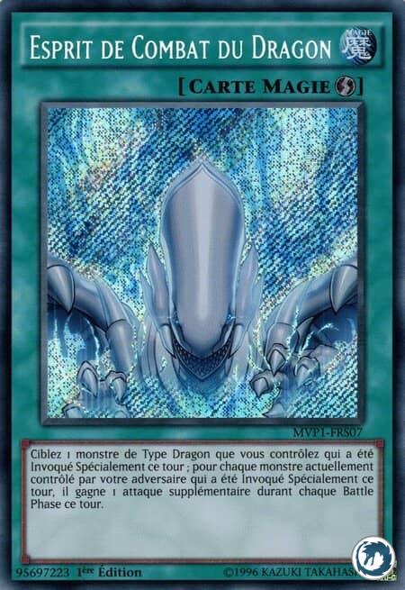 Esprit De Combat Du Dragon (MVP1-FRS07) - Dragon's Fighting Spirit (MVP1-ENS07) - Carte Yu-Gi-Oh