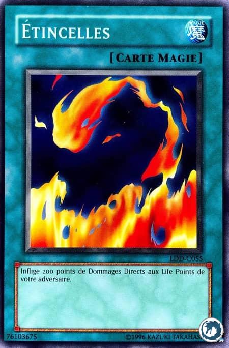 Etincelles (LDD-C055) - Sparks (LOB-055) - Carte Yu-Gi-Oh