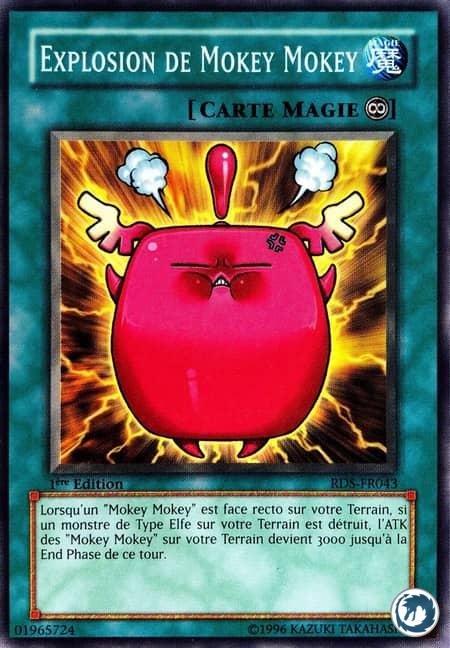 Explosion De Mokey Mokey (RDS-FR043) - Mokey Mokey Smackdown (RDS-EN043) - Carte Yu-Gi-Oh