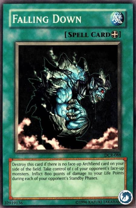 Effondrement (DCR-FR088) - Falling Down (DCR-088) - Carte Yu-Gi-Oh