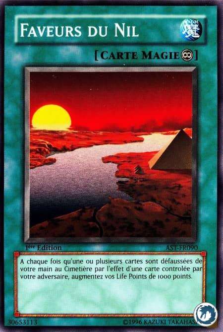 Faveurs Du Nil (AST-FR090) - Blessings of the Nile (AST-EN090) - Carte Yu-Gi-Oh